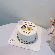 客製化主人與寵物 提拉米蘇蛋糕 生日蛋糕 甜點 鑠甜點 紀念日