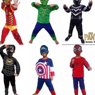 Many Stock IVPQB Costume avenger Hulk spiderman captain america iron man black panther ven