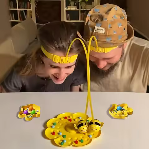 Little Bumblebee Multifunctional Board Game Puzzle Fishing Toys Interactive Educational Toys For Kid
