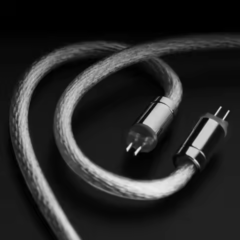 SIMGOT LC7 OFC Silver Plated IEM Upgrade Cable Single 18AWG HiFi IEM Cable for In Ear Monitor Audiop