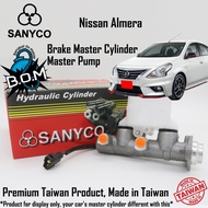 Sanyco Brake Master Pump, Brake Master Cylinder, Nissan Almera N17