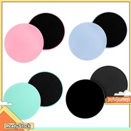 2Pcs Exercise Sliding Plate Dual Sided Strength Training Sliders Gym Accessories