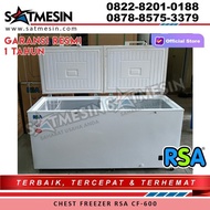 CF-600 BOX FREEZER PEMBEKU MAKANAN CHEST FREEZER RSA CF600 600 LITER [