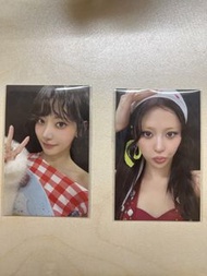 Le sserafim pop up store滿額小卡 yunjin允真 sakura 換chaewon