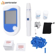 [pantorastar] Blood Glucose Monitor Kit Large Display 50 Strips 50 Lancets Blood Sugar Test Kit With Lancing Device For Home