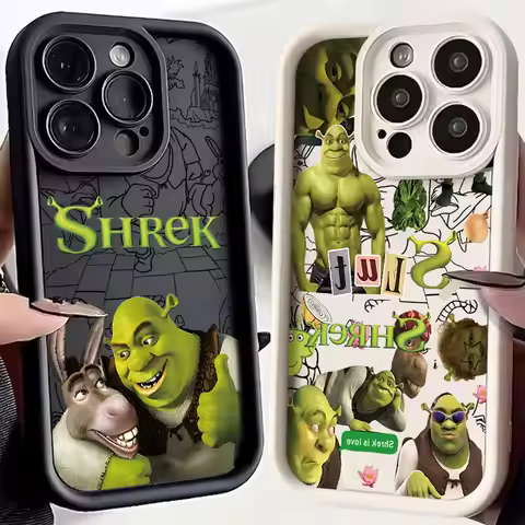 Cartoon Funny Movie Shreks Phone Case for iPhone 17 16e 16 15 14 13 12 11 Air Pro Max Mini XR XS X 7