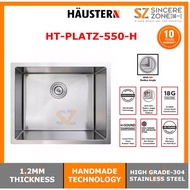 Haustern HT-PLATZ-550-H Single Bowl Stainless Steel Sink