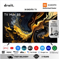 Xiaomi TV Max 85 Inch (2025) – 4K UHD QLED 144Hz Google TV | Dolby Vision | HDMI 2.1 | Google Assist