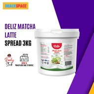 Deliz Spread Italian Hazelnut Chocolate/ Matcha Latte/ Belgian Chocolate 3KG