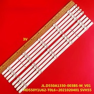 8pcs=4sets led backlight strip for JL.D550A1330-003ES-M-V01 HD550Y1U51-TOLA 2021111101 light strip