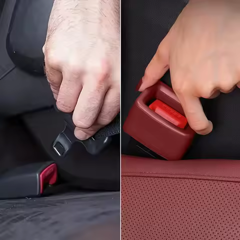 1Pc Universal Car Safety Belt Buckle Holder Silicon Buckle Protective Cover Auto Car Seat Belt Buckl