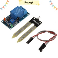 PROUDPEONY Relay Control Module, with Time Delay Function 1.7x5x2.5cm/0.67x1.97x0.98in Soil Humidity