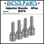 4x Diesel Fuel Injector Nozzle Tips L374PBD H374 for Hyundai H1 Starex Kia Bongo 2.5D D4CB / Ssangyo