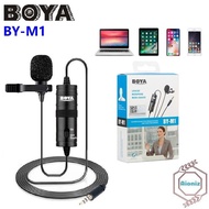 BOYA BY-M1 3.5mm Audio Video Record Lavalier Lapel Microphone Clip for Canon Nikon Sony DSLR Camcorder Audio Recorders