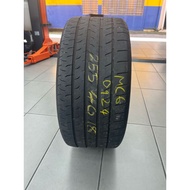 1 PCS (USED TYRE) 255/40R18 CONTINENTAL MAXCONTACT MC6 (YEAR 2024)