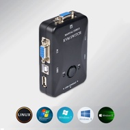 Technology - KVM Switch 2 Port USB for VGA Switch and USB Switch VGA USB PC