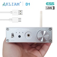 AkLIAM D1 ES9038Q2M DAC QCC5125 Bluetooth DAC Board APTX-HD LDAC HIFI Sound Decoder Rod Rain Audio