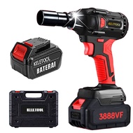 3000NM Impact Wrench Cordless High Torque 1/2 Cordless Wrench Impact Electric Impact Wrench Dual Pur