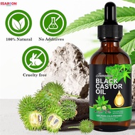 Organic Castor Oil,pure Natural Jamaican Black Castor Oil For Hair Growth, Eyelashes And Eyebrows-hair Oil And Body Oil - Cold Pressed Moisturizing Massage Oil 60ml 【searson】