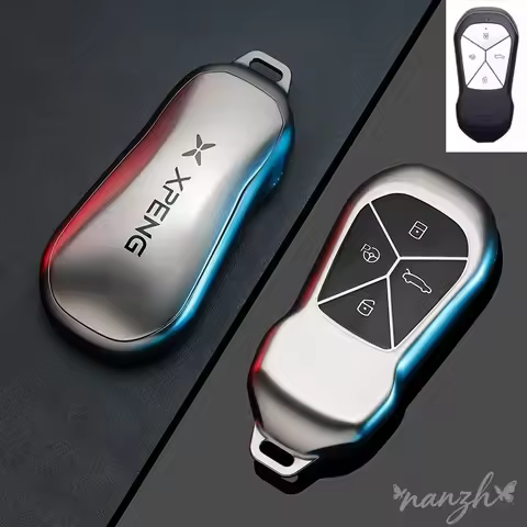 Car Smart Remote Key Fob Cover Case Protector Auto Holder Shell Bag For Xpeng G6 G9 P5 P7 P7i Car Ke