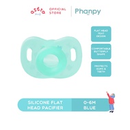 Phanpy Silicone Flat Head Pacifier 6M+ - Blue