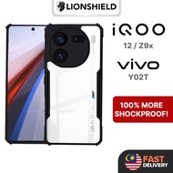 LionShield VIVO iQOO 12 / Z9x / Y02t Hybrid Clear Case - Shockproof Casing