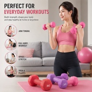 Iron Dumbell Set 1KG/2KG/3KG Hexagon Gym Fitness Exercise Home Weight Training Workout Neoprene