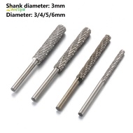 【LOVELYU】Rotary Bur Cutter Drill Bit High Speed Steel Brand New For Wood Carving Grinding【Good Quali