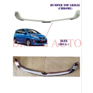 PERODUA ALZA 2014 FRONT BUMPER TOP GRILLE/ SALONG CHROME 53121-BZ110