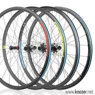 KOOZER RS1500 Aluminium Road bike rim 700C 6 pawls Alloy wheelset 700x23-32c tyre DT champion tubele