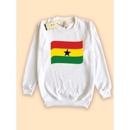 Sweater Sweatshirt World Cup World Cup Ghana flag