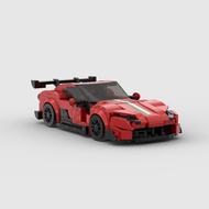 Creative Domestic moc speed Series Ferri 812GTS V12 Engine 8 Grid Building Block Car Model Boy