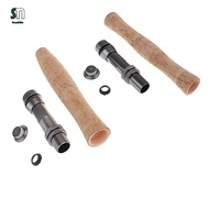 Sunnimix Fly Fishing Rod Handle Composite Cork Fly Rod Handle Grip for DIY Rod Building