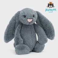 英國 JELLYCAT 31cm 莫蘭迪藍兔安撫玩偶