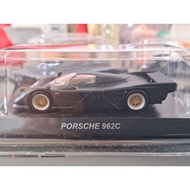 KYOSHO 1/64 - PORSCHE 962C MATTE BLACK
