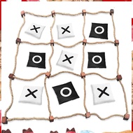 Giant Tic - -Toe Outdoor Game Instant Setup, No Assembly Bean-Bag Toss Games Set,Giant - for Adults