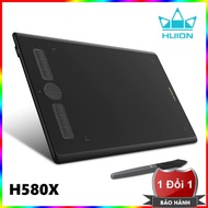 Bảng vẽ điện tử Huion Inspiroy H580X - Bảng vẽ đồ họa kỹ thuật số Huion H580X kèm bút không dùng pin