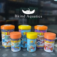 JB Guppy Micro Pellet, Super Guppy and Premium Guppy foods