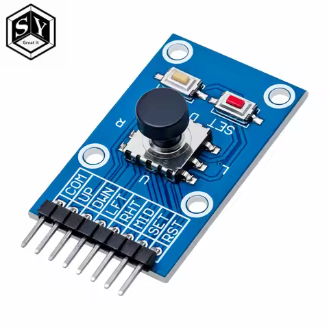 Five Direction Navigation Button Module for MCU AVR Game 5D Rocker Joystick Independent Keyboard for