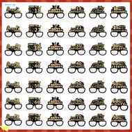 GH|  40th Birthday Sunglasses Birthday Paper Sunglasses 24 Pcs Birthday Party Glasses Photo Prop for