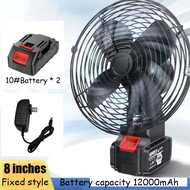 [Mr. Jam] 8 ชม แบต พัดลมตั้งโต๊ะ Super Large Wind Turbine Fan 8-inch Motor Fan พัดลมโทรศัพท์มือถือ