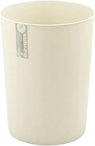 Fudogiken F2150 Garbage Can, Kuzpoi, Large, Ivory, Diameter 9.7 x Height 12.6 inches (24.6 x 32 cm),