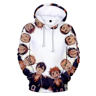 Personality Hooded Anime Haikyuu Hoodies Haikyuu Pullovers