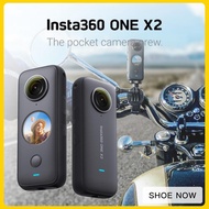 Original Insta360 One X2 Sport Action Camera 5.7K Video Waterproof To 10M Flowstate Stabilization Steady Cam Mode Action Camera