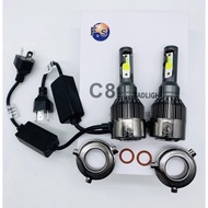 Headlight Model C8 Three Colors H7 Product Parameters 12V-24V