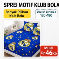 RUBBER CORNER BEDSHEET WITH FOOTBALL CLUB MOTIF 90X200 I 100X200 I 120X200 BEDSHEET NO. 4