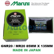 Radial Tire Patch Maruni GNR20 MR20 Square 85x135mm 1pc - Tip Top Wall Corner