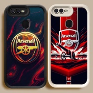 BI67 Arsenal-FC Casing for OPPO A11K A12s A12 A7 F5 F7 F9 Pro A5S White Black