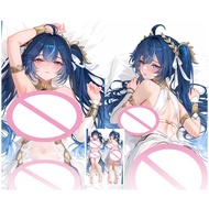 Anime Wuthering Waves Iuno Body Pillowcase Dakimakura Cosplay Props Cartoon Double-Sided Printed Ota