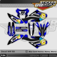 Sticker Decal Yamaha Wr - Sticker Wr 155 - Decal Wr - Decal Wr 155 -